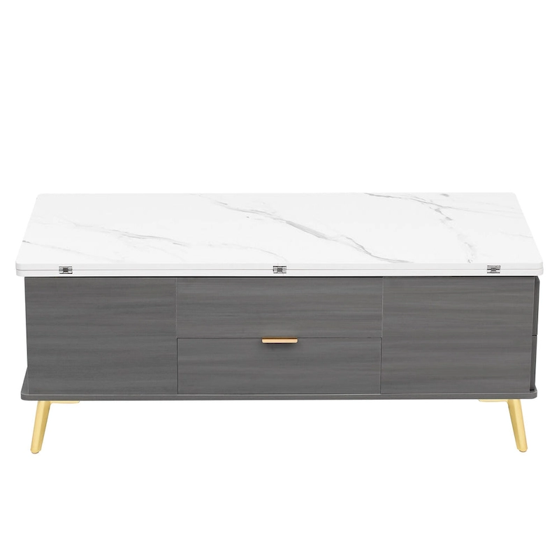 Lift Top Coffee Table Multi Functional Table with Drawers