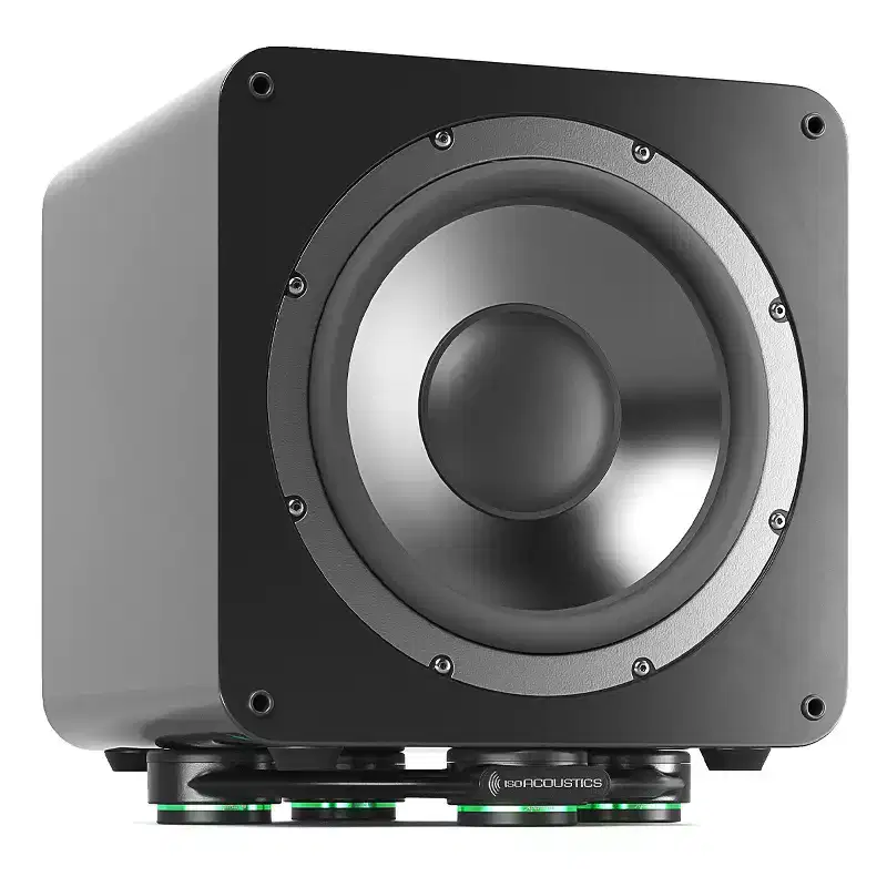 IsoAcoustics Aperta Sub Subwoofer Isolation Stand - Each (Black)