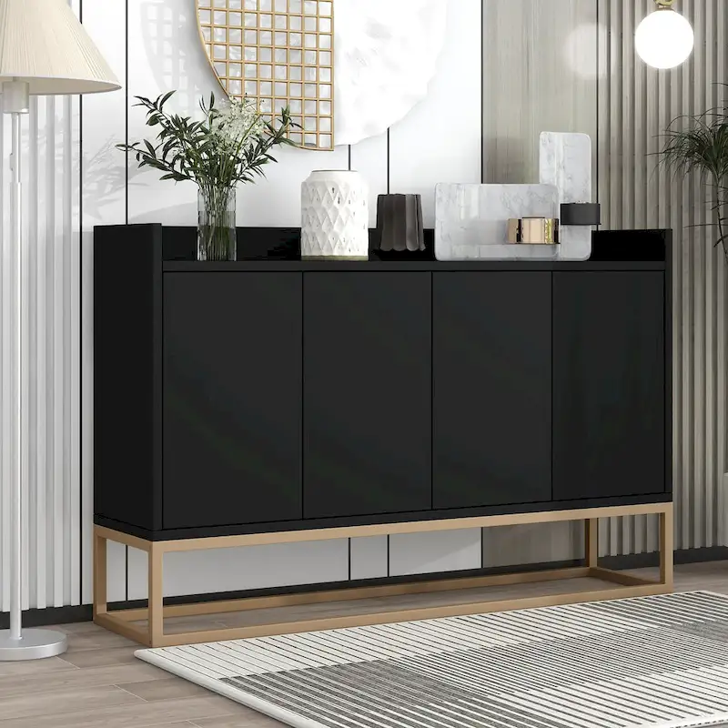 Modern Sideboard Elegant Buffet Cabinet