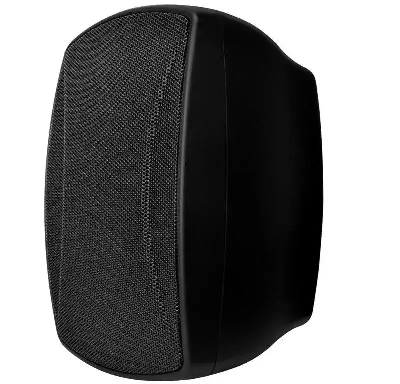 Monoprice WS-7B-42-B 4in. Weatherproof 2-Way 70V Indoor/Outdoor Speaker, Black (Each) For Whole Home Audio Systems, Restaurants, Bars, Patio, Poolside