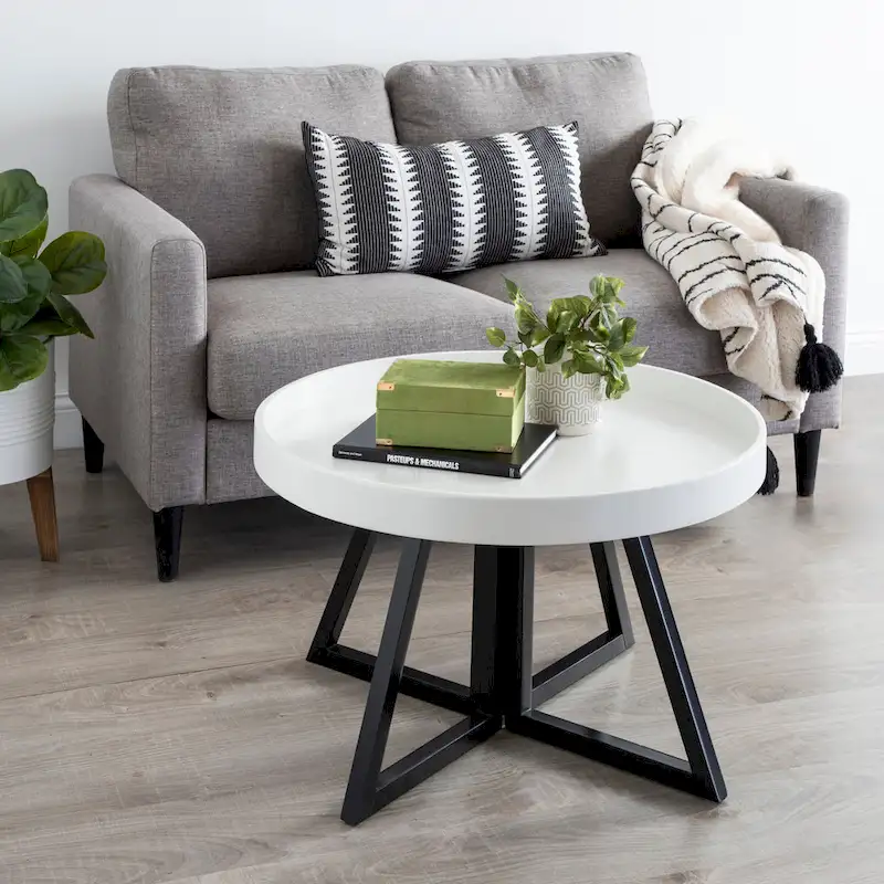 Avery 30-inch Round Coffee Table - 30 Diameter