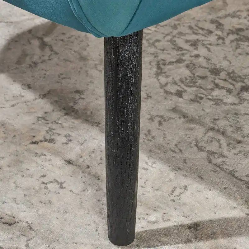 Alyssa Mid-century Upholstered Arm Chair by Christopher Knight Home - 30.25D x 34.25W x 39.75H