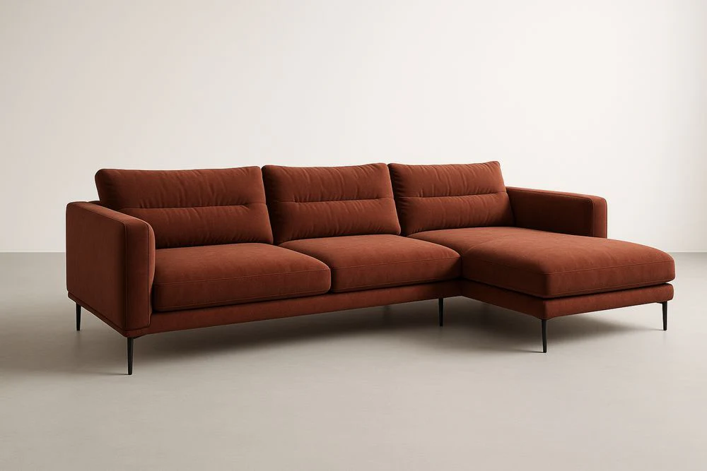 Corner Sectional Sofa - Marron | Marron