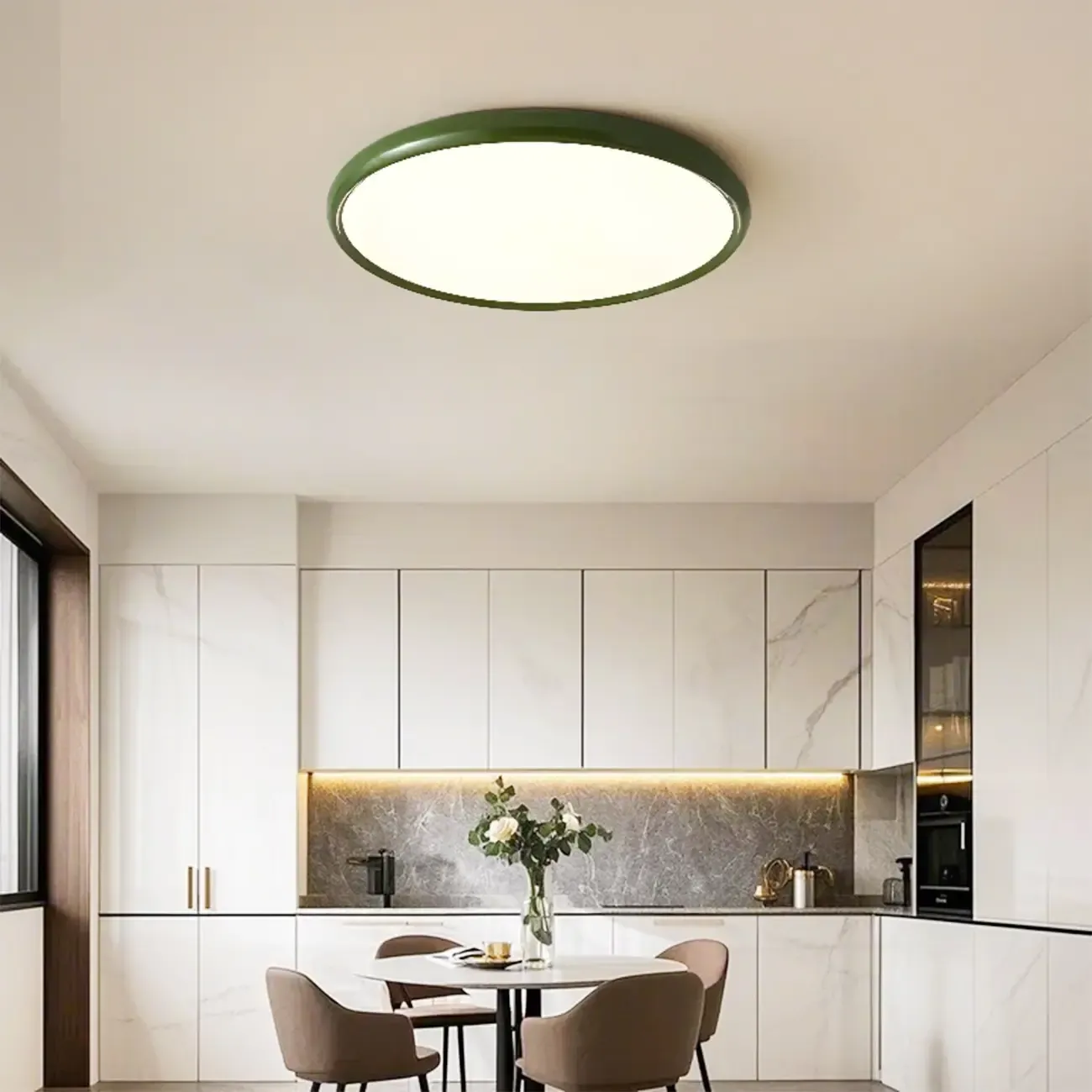 Dimmable Acrylic Round LED Ceiling Light for Residential Use