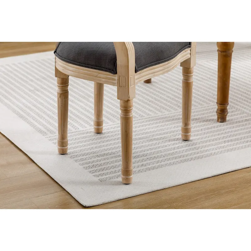 Upholstered Fabric Dining Armchair Set of 2