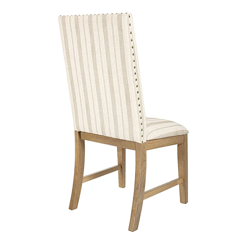 HomePop Upholstered Wood Apron Dining Chair - Set of 2
