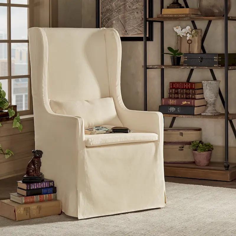 Potomac Wingback Host Chair by iNSPIRE Q Artisan