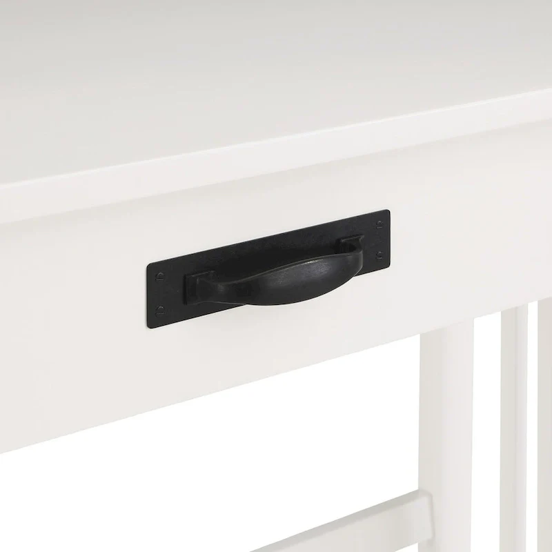 OSP Home Furnishings 1-drawer Ash Oak Mission Desk