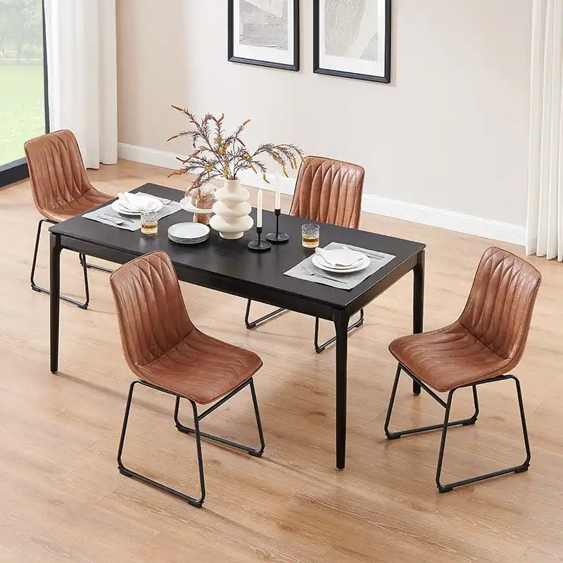 Faux Leather Dining Chair (Set of 2)