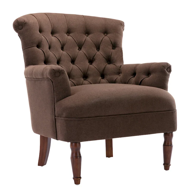 Sidmouth Tufted Fabric Oversized Club Chair