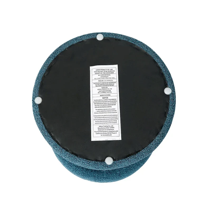 Mushroom Ottoman Large Soft Foot Stool