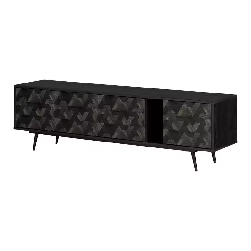 South Shore Oxford TV Stand for TVs up to 75" with Doors