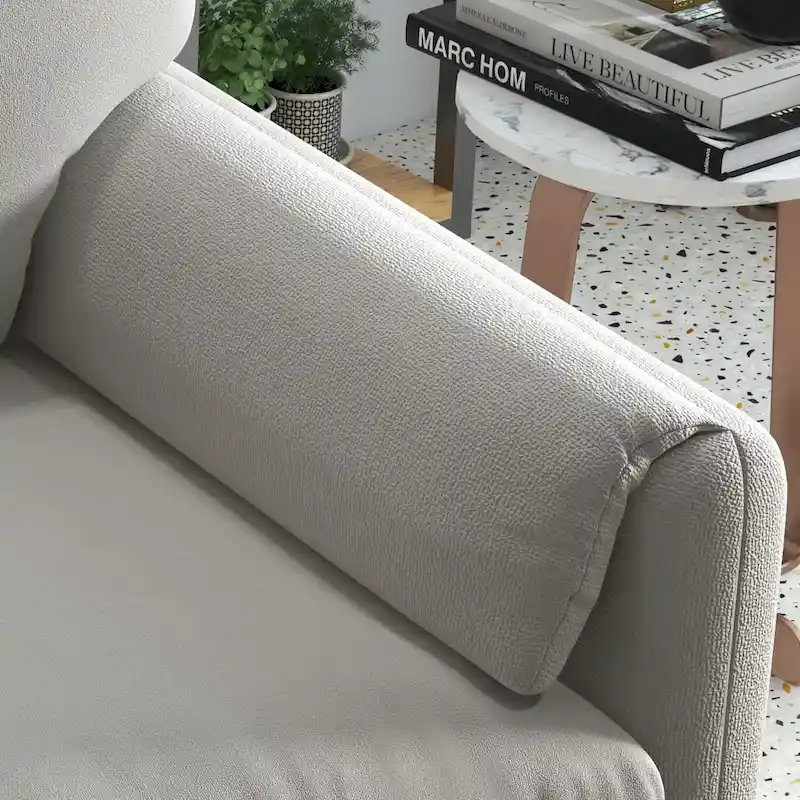 Upholstered Accent Chair Armchair Single Sofa