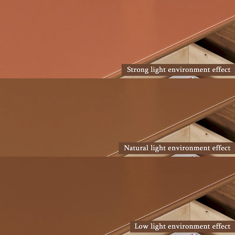 86.6   Leather TV Stand, Modern Entertainment Center with 3 Drawers