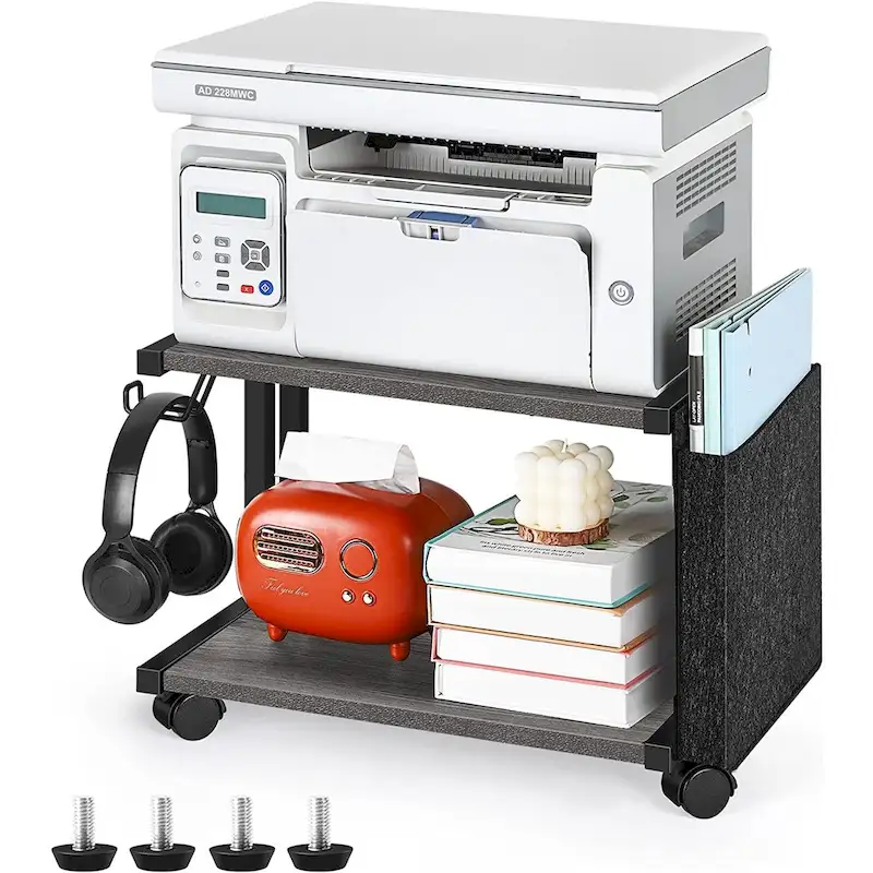 Printer Stand with Storage Bag