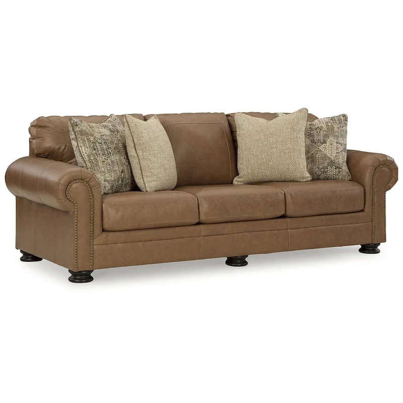 Signature Design by Ashley Carianna Caramel Queen Sofa Sleeper - 101  W x 40  D x 40  H
