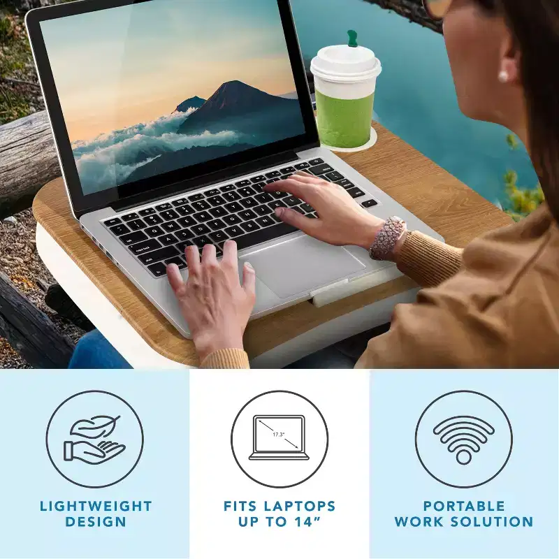 LAPGEAR Cupholder Lap Desk
