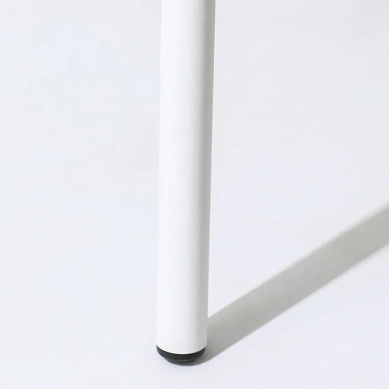 Modern Off-White Upholstered Full Back Dining Chair