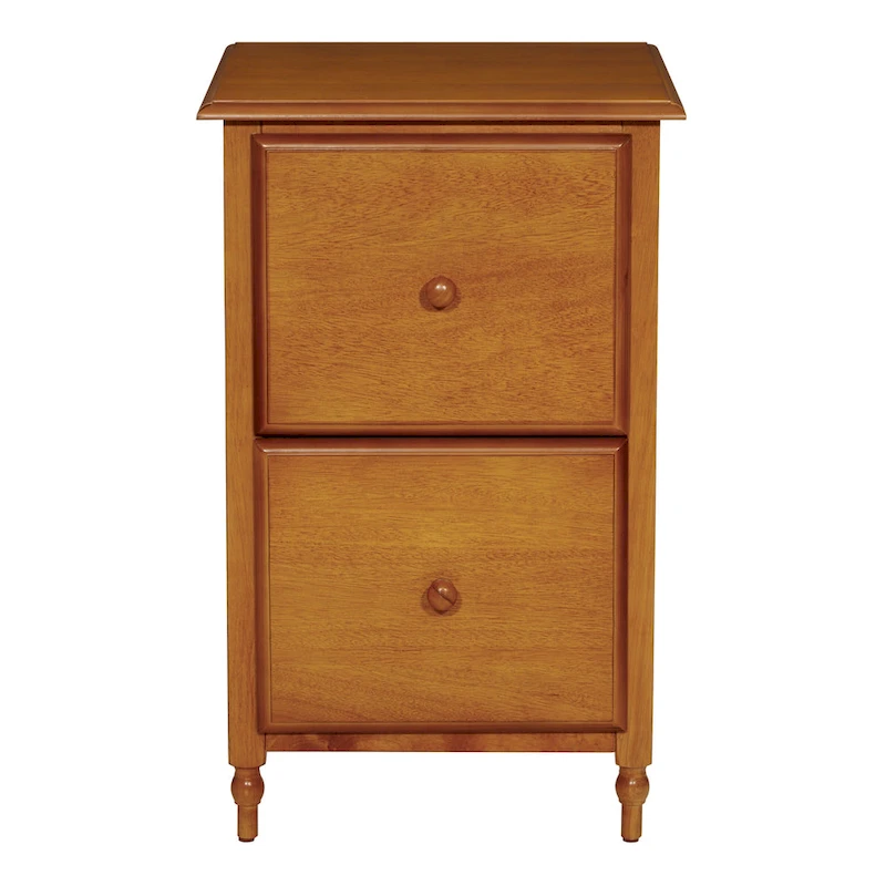 Knob Hill File Cabinet in Antique Cherry Finish