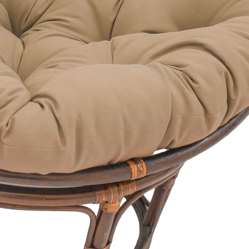 52-inch Solid Twill Papasan Cushion (Cushion Only)