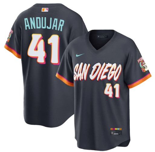 Miguel Andujar San Diego Padres City Connect Stadium Jersey