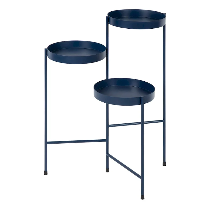Kate and Laurel Finn Metal 3-tier Modern Plant Stand - 16x21x30