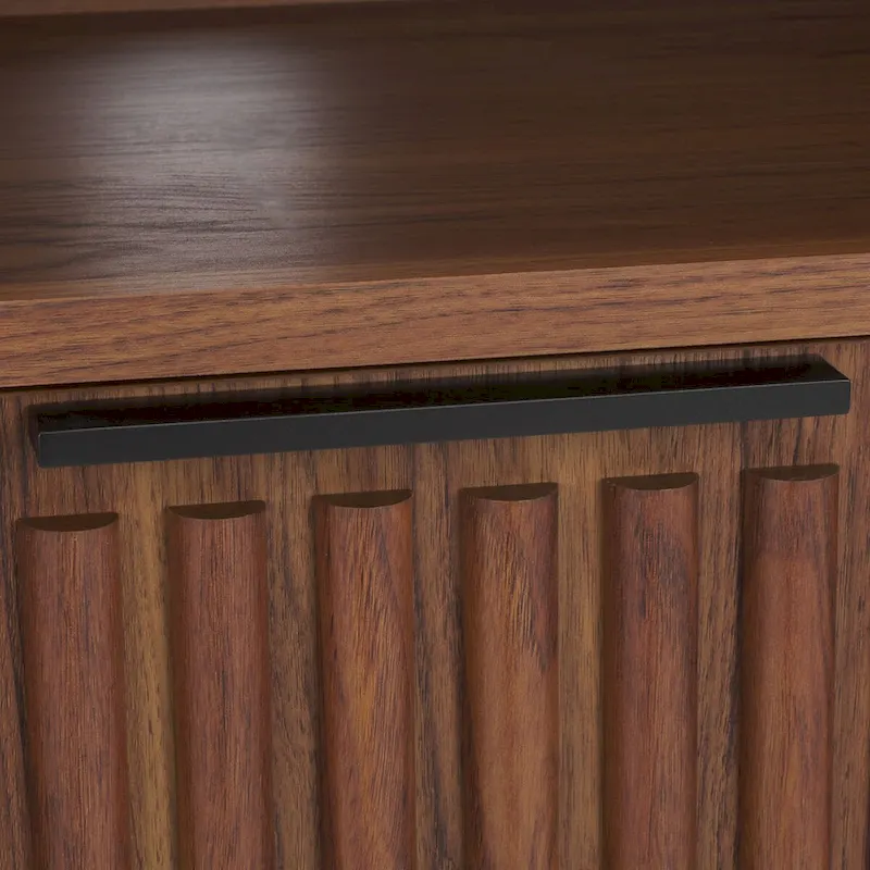 Alyse 2-Drawer 2-Shelf Entertainment Media Stand (Fits Up To 65  Flatscreen TV) - 60.4 In. x 15.6 In. x 24.8 In.