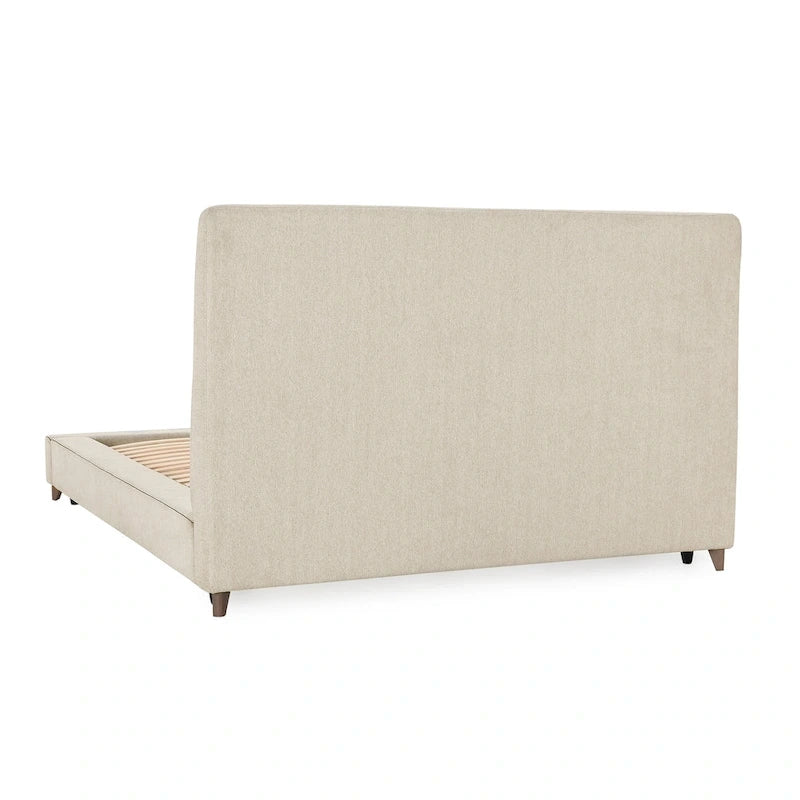Classic Home Tate Upholstered Bed in Cream
