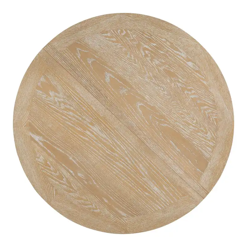 Nestfair Retro Style Dining Table with Extendable Tabletop - N/A