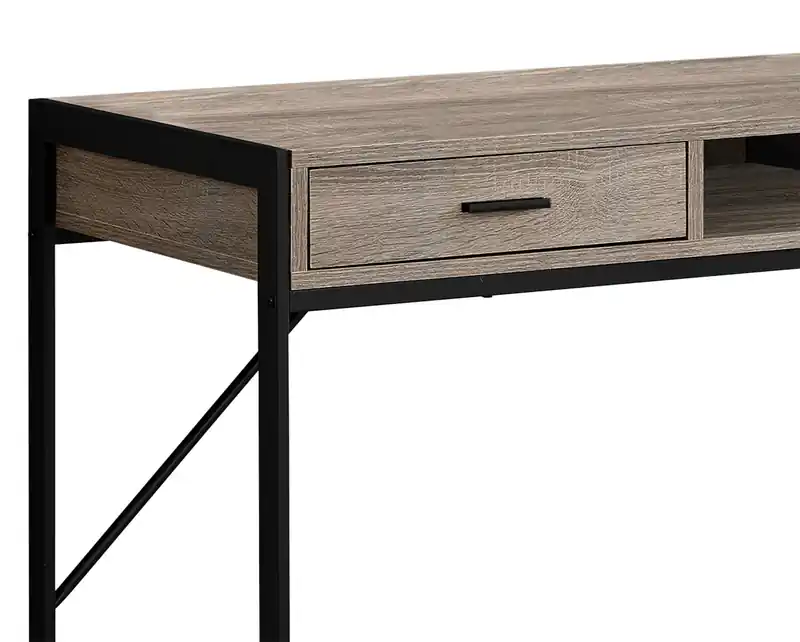 Xavier 48 Office Desk with 2-Drawers & Cubby