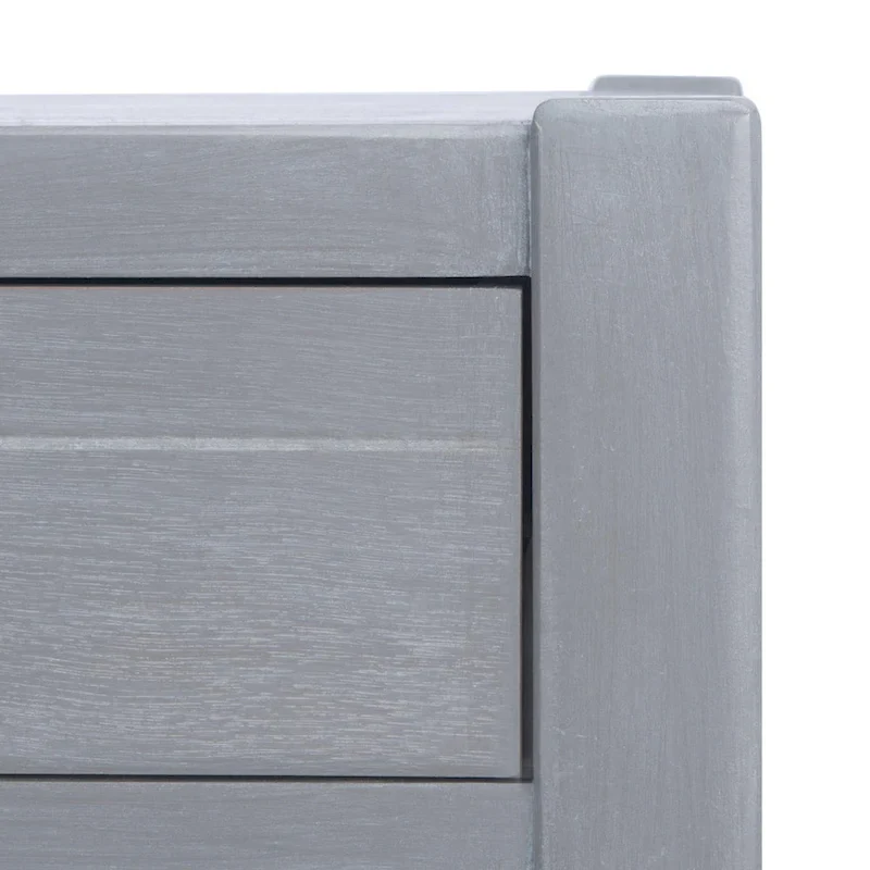 Zennure White Washed Grey Writing Desk