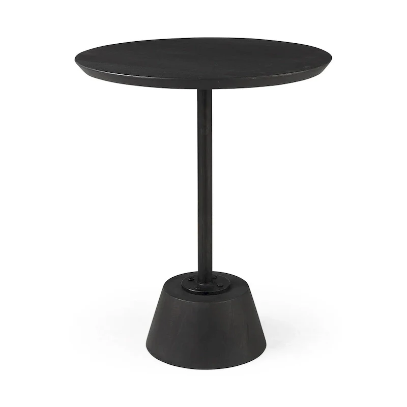 Pedestal Table with Detailing - 24  H x 20  W x 20  D