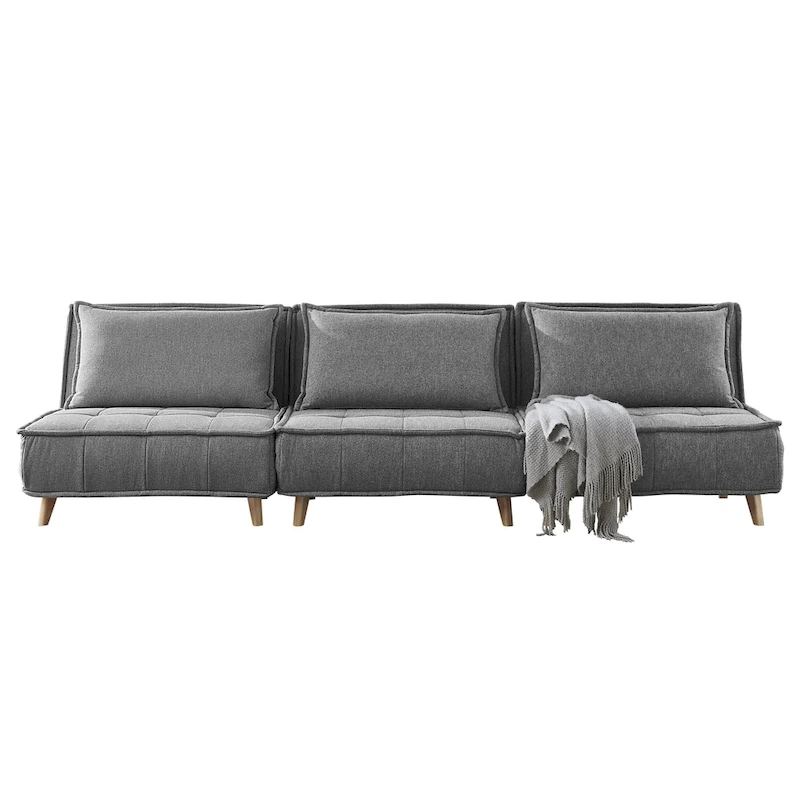 Art Leon Modern Modular Convertible Sofa Chair