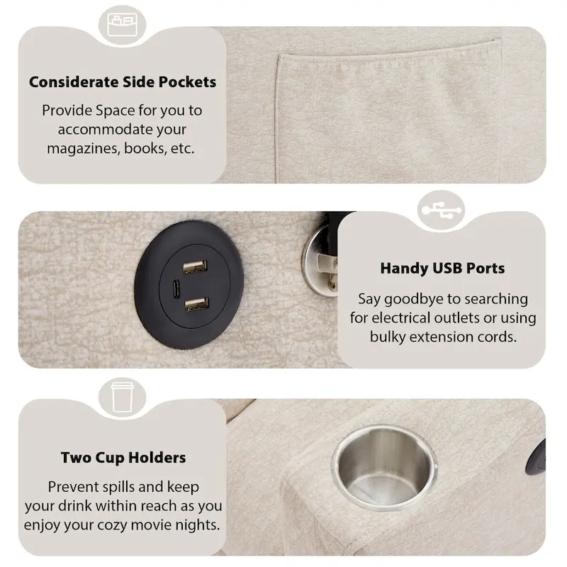 Convertible Loveseat Sofa, Pull Out Sofa Bed