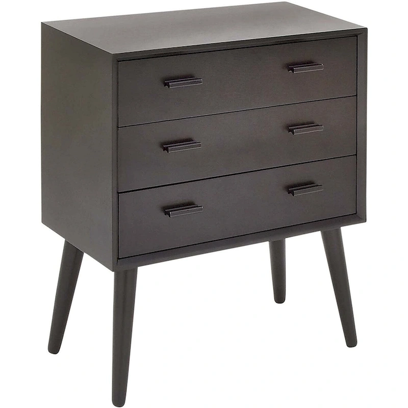 Port Petite Modern 3-Drawer Chest - 24 x 12 x 28