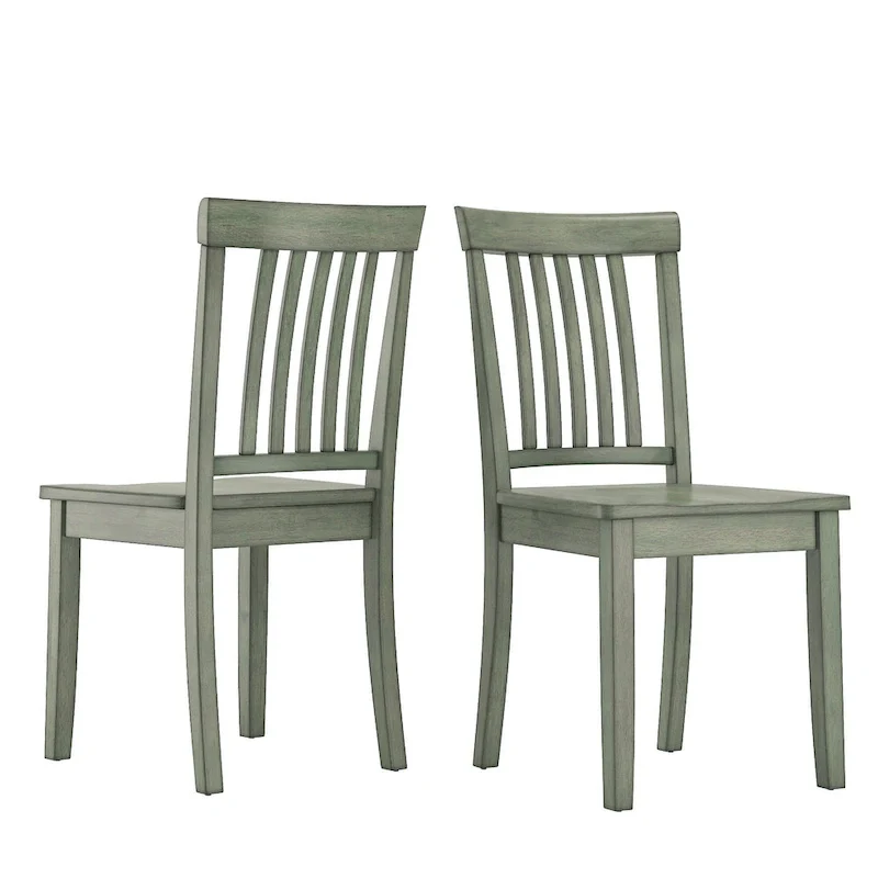Wilmington II Slat Back Dining Chairs (Set of 2) by iNSPIRE Q Classic