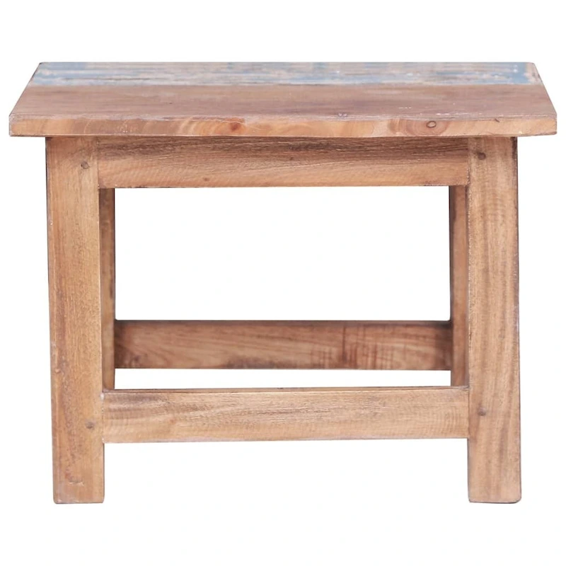 vidaXL Nesting Tables 2 pcs Solid Reclaimed Wood - 15.7 x 15.7 x 11.8