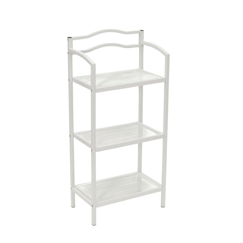 Household Essentials 3-Tier Metal Bathroom Storage Shelf - 10.5 L x 17.0 W x 35.0 H