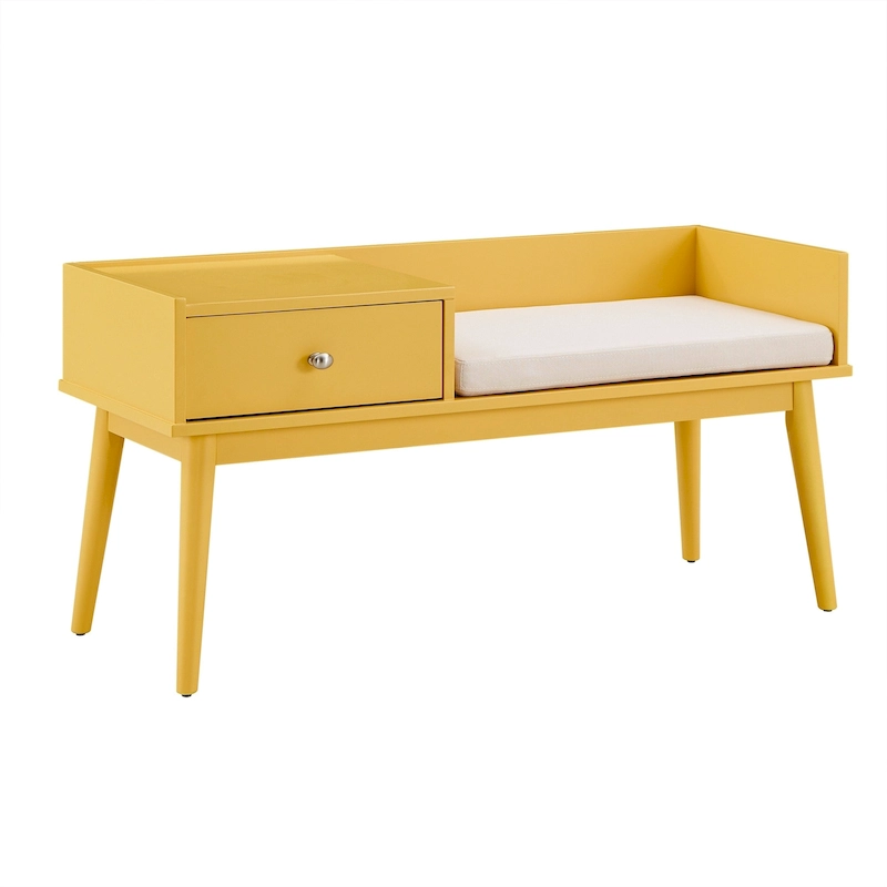 Niklas 1-drawer Cushioned Entryway Bench iNSPIRE Q Modern
