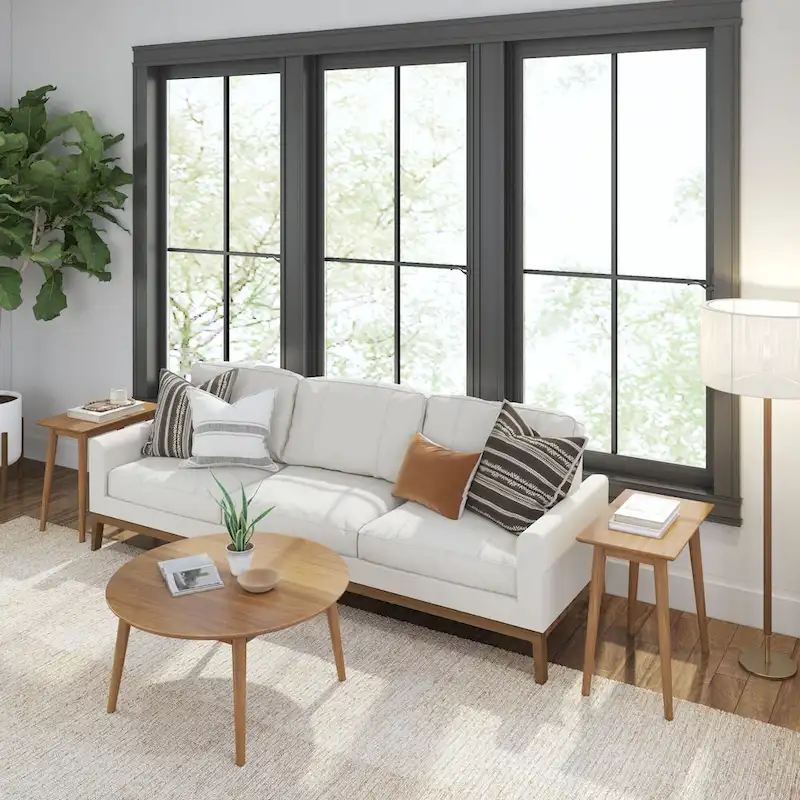 Plank and Beam Mid-Century Modern Coffee Table - 36