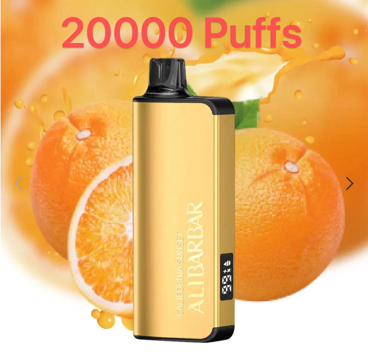 New Alibarbar Ingot 20000 Puffs Disposable Vape 18 Flavors