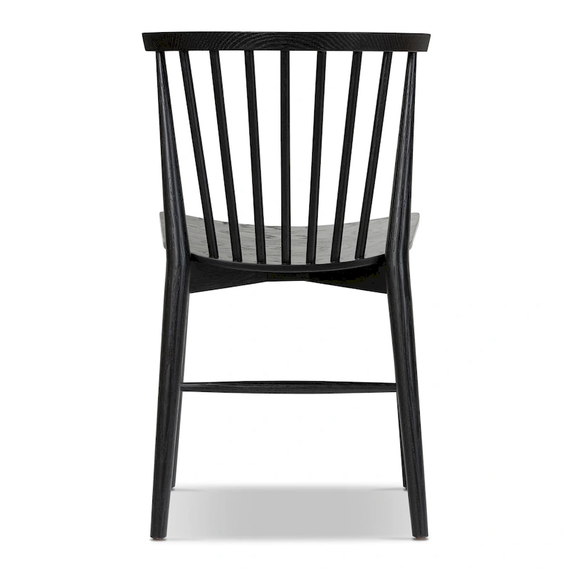 Poly & Bark Ligna Dining Chair - Spindled Bark with Solid Wood Frame