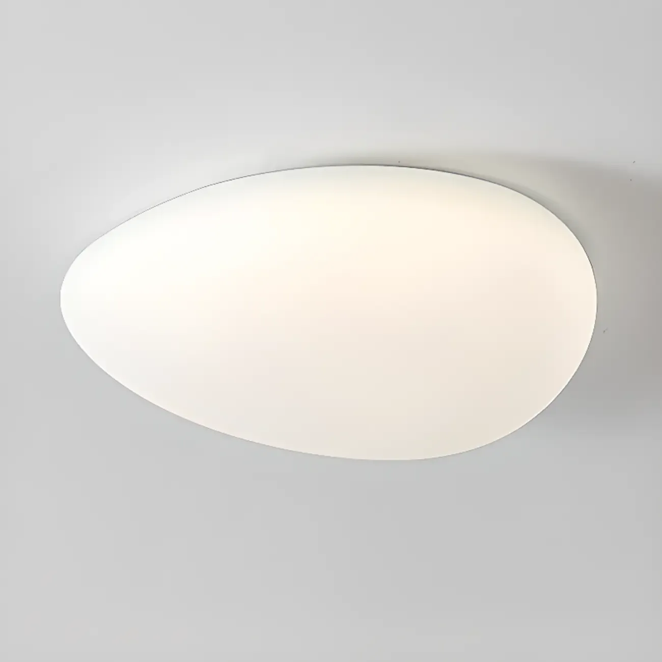 Modern Geometric Dimmable LED Flush Ceiling Light