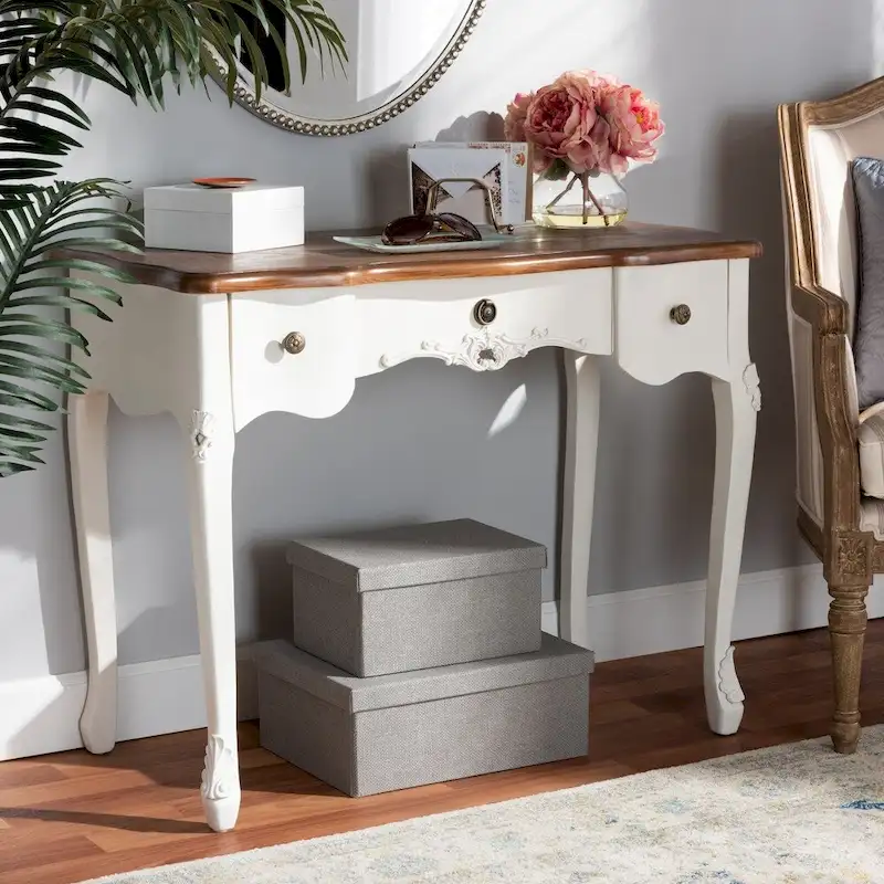 Sophie Classic Traditional French Country Console Table