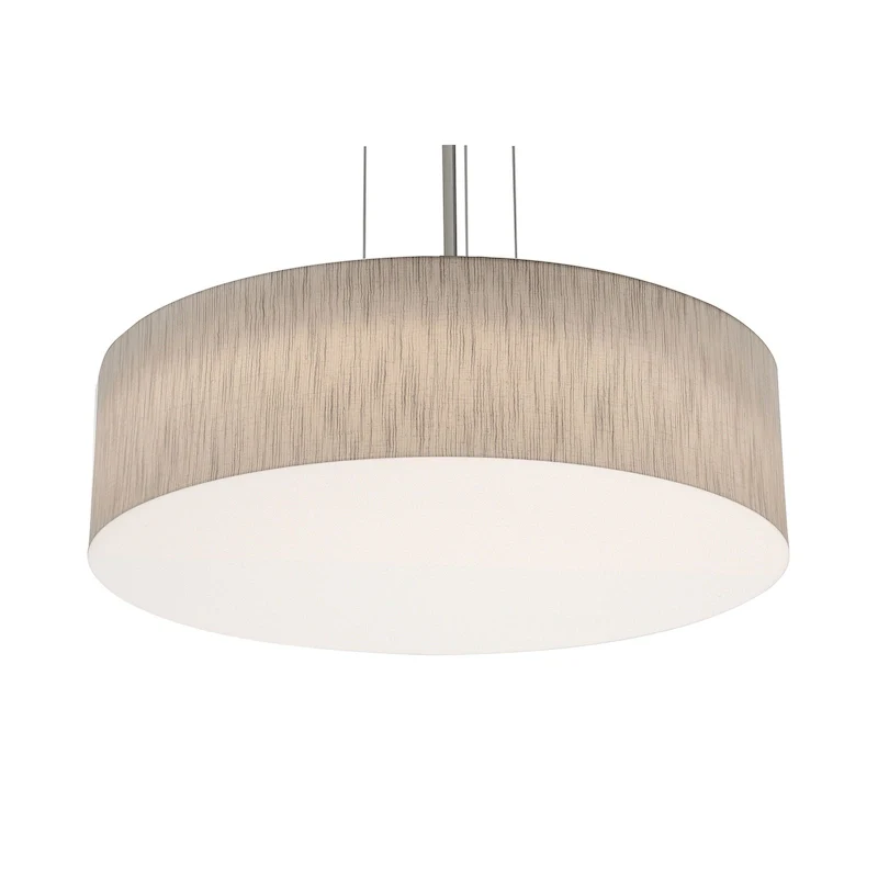 AFX Anton 24  Medium Base Pendant - Satin Nickel Finish