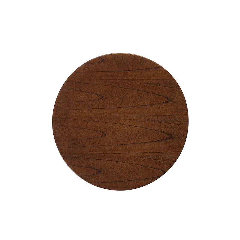 Faux Wood Finish Side Table — 20