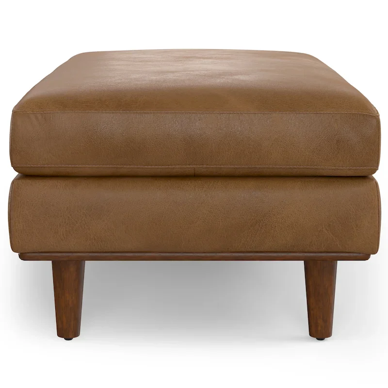 WYNDENHALL Brixley 49 inch Wide Mid-Century Modern Table Ottoman