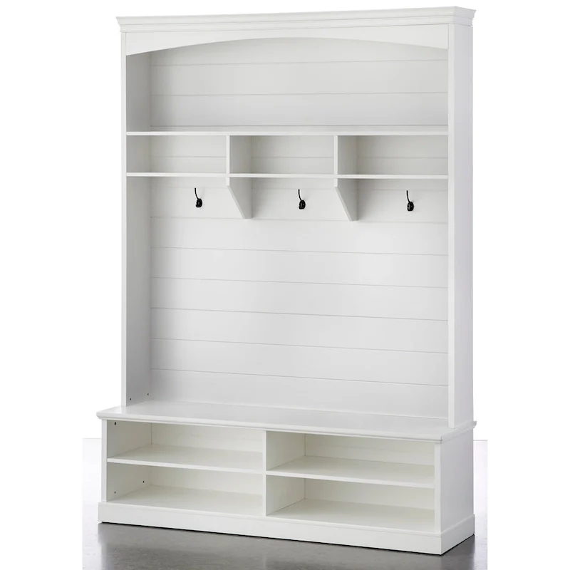 Shiplap Entryway Cabinet