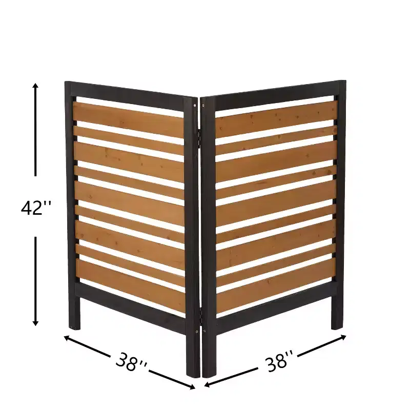 Whisen 2-Panel AC Fence Screen