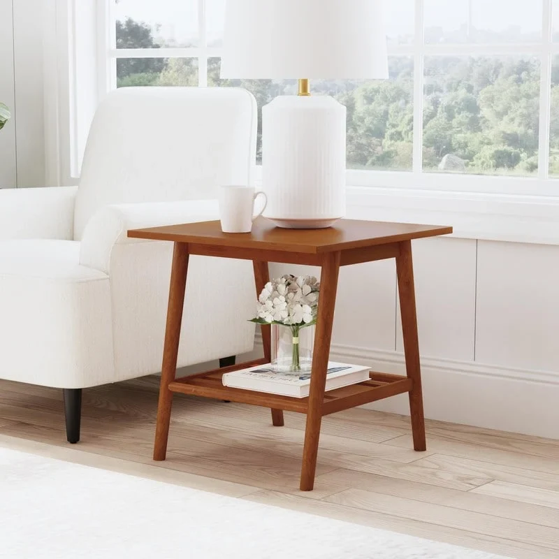 Mid-Century Modern Side End Table